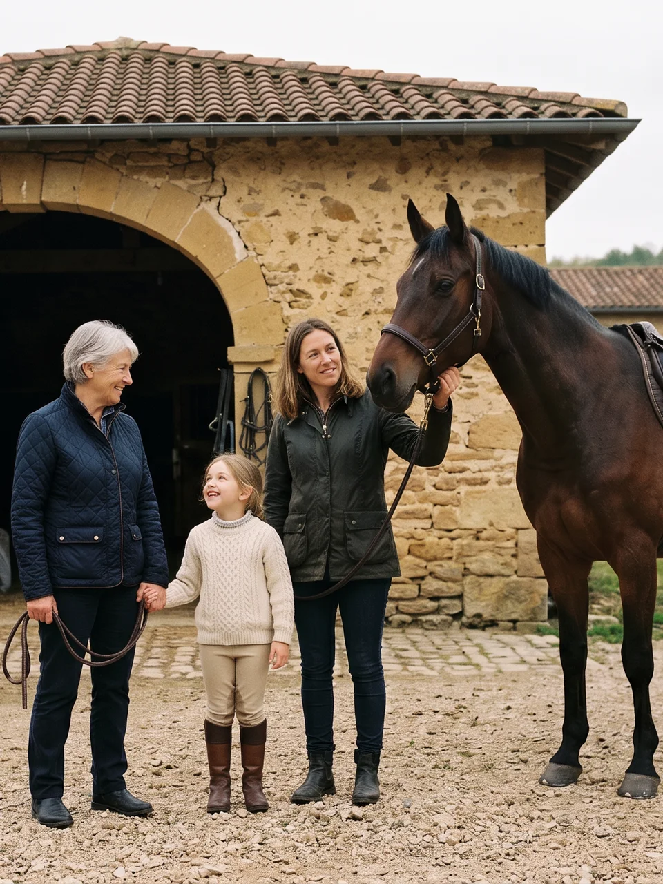 L'équipe, Écurie Active Lo Vardiafs, centre équestre à Fillière