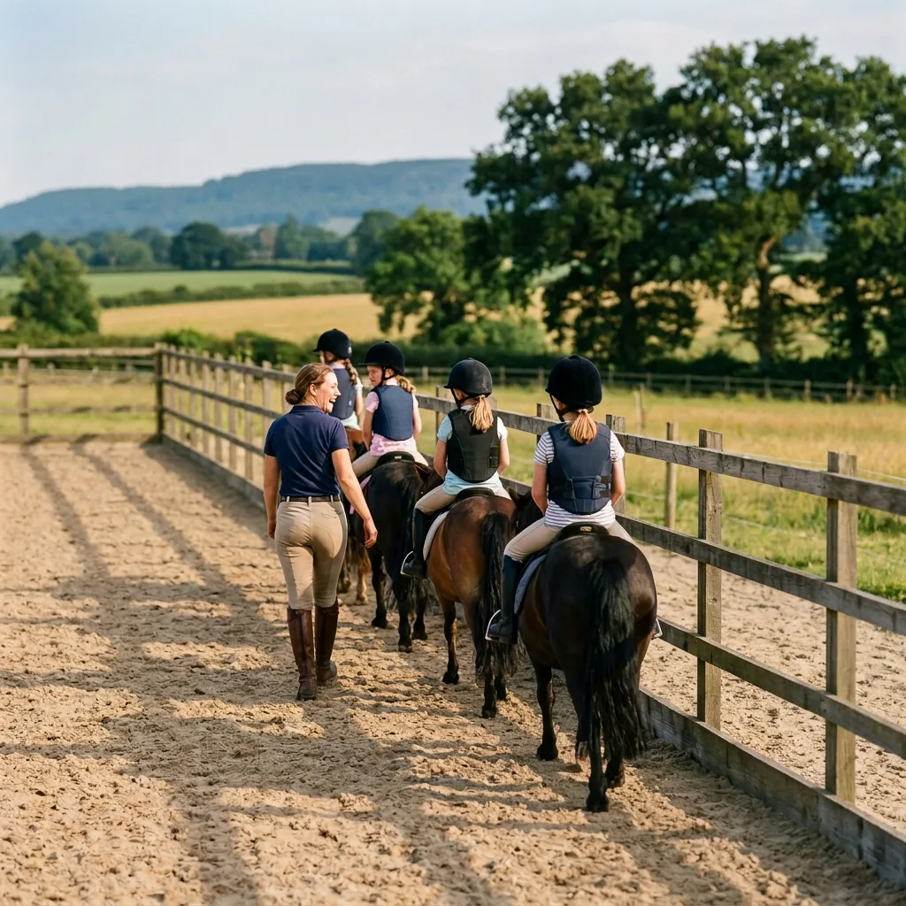 Cours de poney à Fillière, Haute-Savoie